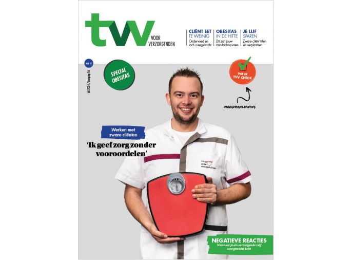 Voorkant - TVV voor verzorgenden - Special obesitas