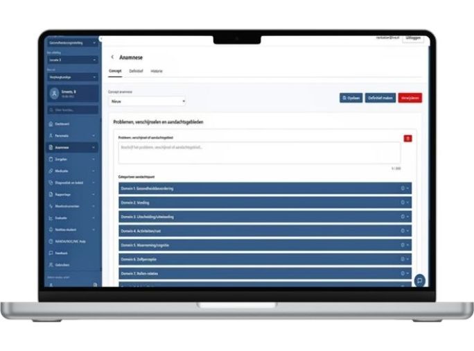 Voorkant - Nanda-NIC-NOC in het Didactisch EPD 2-jaarslicentie