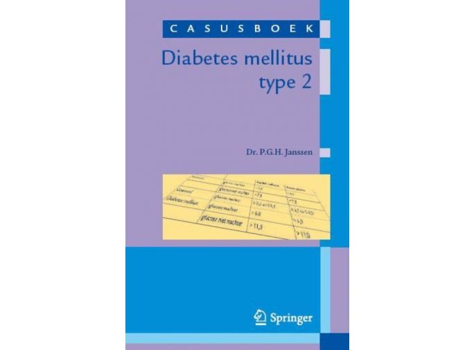 Voorkant - Casusboek diabetes mellitus type 2